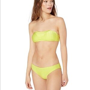 The Bikini Lab- NWT Luster Skimpy Belted Swimsuit